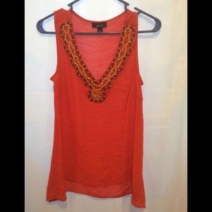 Beaded Tank Top
